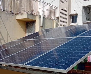 6.6 kWp On-Grid Domestic Solar Power Plant