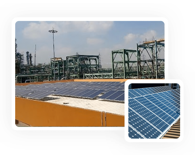 60KWp Industrial Solar Power Plant at CPCL