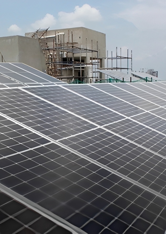 81 KWp On-grid Rooftop Solar Power Plant at Flora Fountain