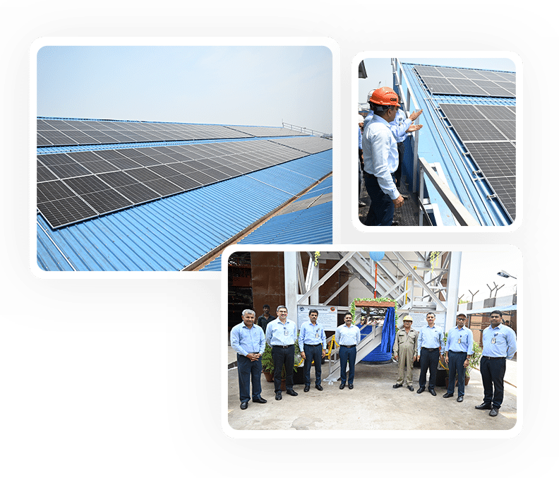 250kWp Industrial Solar Power Plant at GRSE