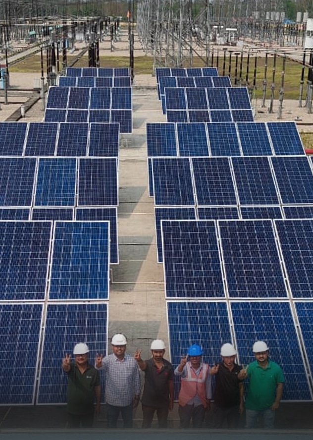 10 kWp Grid Connect Solar Rooftop Power Plant at Rajpur Sonarpur Municipality